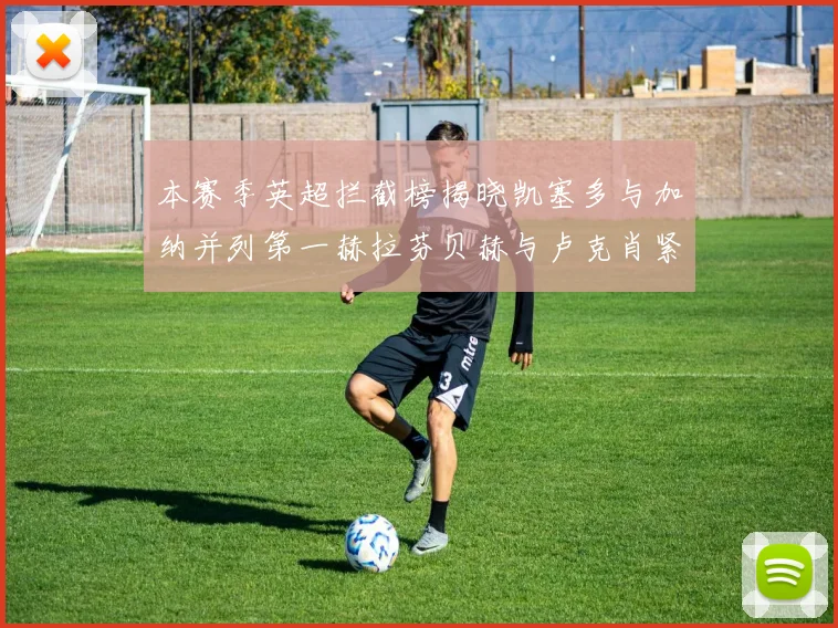 本赛季英超拦截榜揭晓凯塞多与加纳并列第一赫拉芬贝赫与卢克肖紧随其后